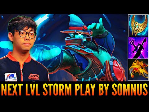 👉 SOMNUS (MAYBE) Showing Next Level Storm Spirit Play - 27 Kills Crazy Monster - Dota 2 Highlights