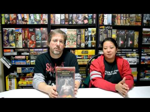 Unboxing of The Shadow of Death an expansion for Spartacus by Gale Force Nine Games