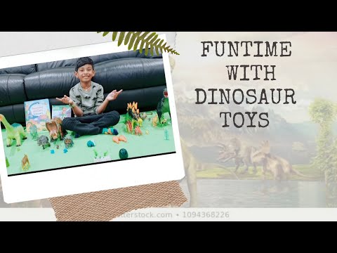 Funtime With Dinosaur Toys||Pranshul Talks||Kids Play Time