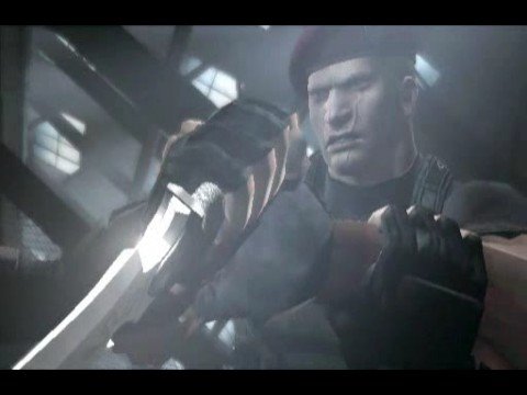 Krauser killing Leon