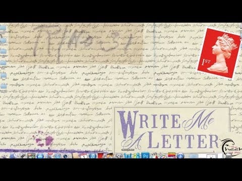 Write Me a Letter - The Cheek of Her - Lyric Video