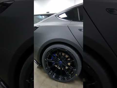 Tesla model 3 on 20" c9 wheels #automobile #car #tesla #alloys