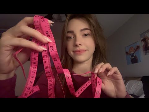 ASMR Measuring You 📏✨| Inaudible Ear-to-Ear Whispers
