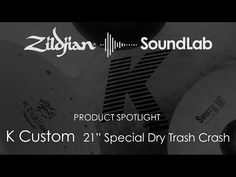 Zildjian K-Custom Special Dry Trash Crash 21" - Crash Cymbal image 2