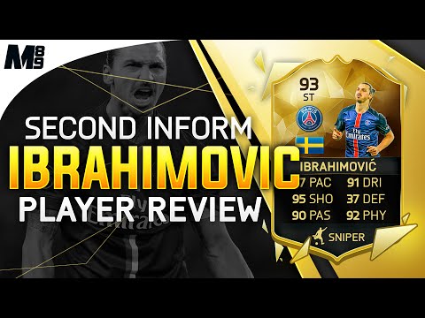 FIFA 16 SIF IBRAHIMOVIC REVIEW (93) FIFA 16 Ultimate Team Player Review + In Game Stats