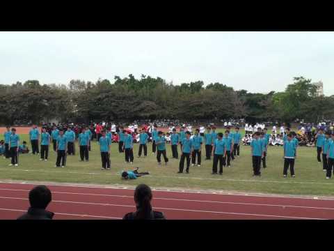 100年12月02日東石高中二丙班呼比賽