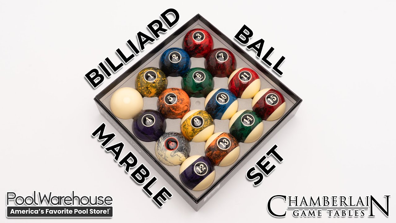 Chamberlain Marble Billiard Set - Pool Warehouse