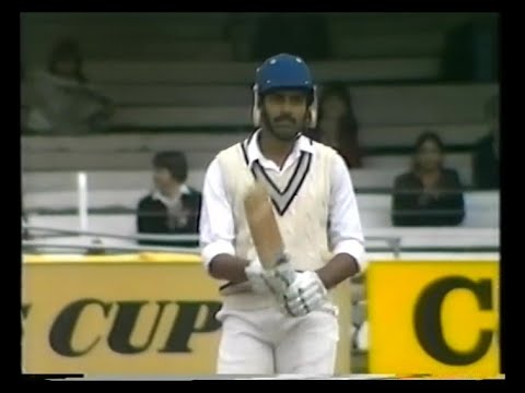 ENGLAND v INDIA 1st TEST MATCH DAY 4 LORD'S JUNE 14 1982 DILIP VENGSARKAR KAPIL DEV BOB WILLIS
