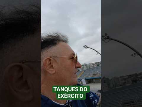 TANQUES DO EXÉRCITO FAZEM DESFIILE NO ANHEMBI EM SÃO PAULO  - Canal Bicho Esperto