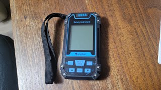 Testing a Handheld GNSS GPS Land Survey Tool
