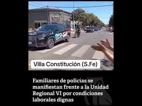 🔴La manifestación fue en la ciudad de Villa Constitución (Santa Fe) el sábado 7/2/26