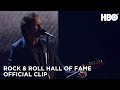 Rock and Roll Hall of Fame: Pearl Jam Performs Better Man (2017 Clip) | HBO