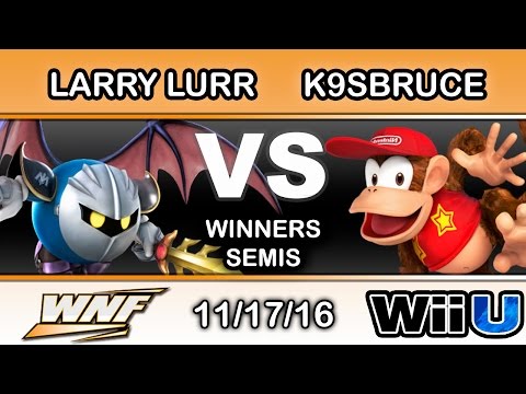 WNF 4.3 - eLv | Larry Lurr (Meta Knight) Vs. INF | K9sbruce (Sheik) Winners Semis - Smash Wii U