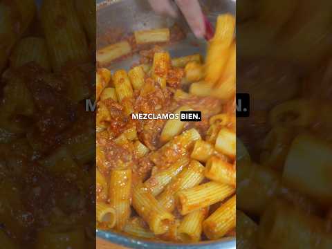 🍝 PASTA Mas SUCIA de ITALIA 🇮🇹 #chefroberta #pasta #recetas