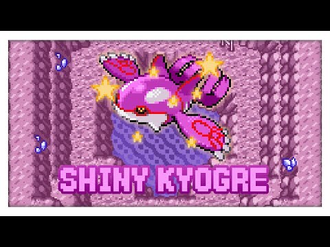[LIVE] SHINY KYOGRE EM APENAS 124 SR's!!! + Primal Reversion! (Pokémon Sapphire)