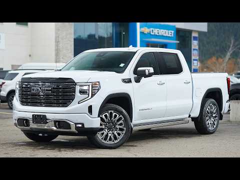 2026 GMC Sierra 1500 Crew Cab Short Box 4-Wheel Drive Denali Ultimate in White for sale at Salmon Arm Chevrolet Buick GMC in Salmon Arm, BC