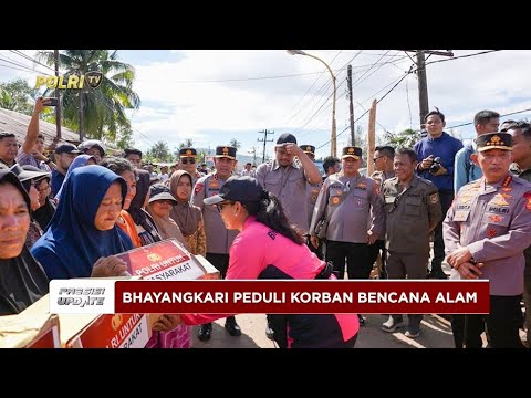 PRESISI UPDATE: KETUM BHAYANGKARI HIBUR ANAK KORBAN BENCANA DI TAPANULI TENGAH 01/12/25 (19.00)