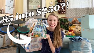 BOLO Disney Items to Resell on eBay /Garage Sale Haul to Resell for Profit / Sell Vintage for Profit