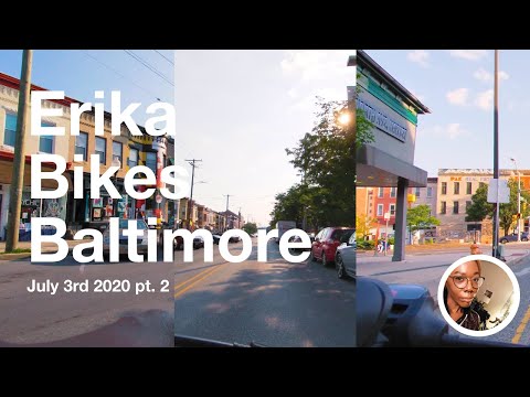 Biking Baltimore - Hampden