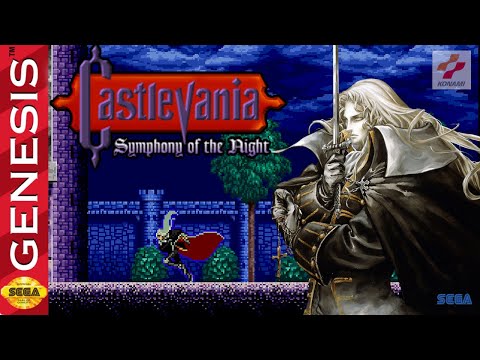Castlevania: Symphony of the Night - Sega Genesis / Mega Drive Port (Wip) Demo
