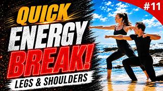 2-Minute Energy Break with Gilad | Legs and Shoulders