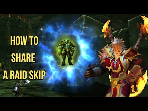 How to Share Unlocked Raid Skips With Alts & Efficiently Farm Endbosses for Mounts