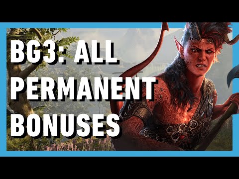All Permanent Bonuses (And How to Get Them) in Baldur's Gate 3