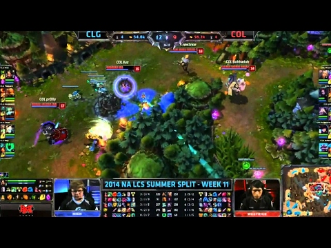 CLG vs COL Highlights - 2014 NA LCS W11D2