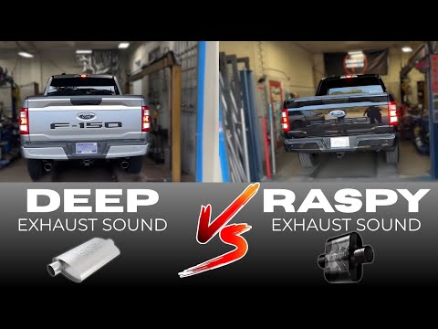 Deep Vs Raspy Exhaust Sound! The REAL WORLD Difference!