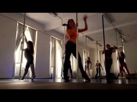 Exotic Pole choreo open class. Anna Nikulina, Firefly, Prague.