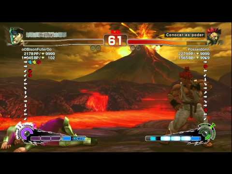 SSF4 AE 2012 HD- o0BsionFuter0o(Bison) VS Posseidonn(Akuma