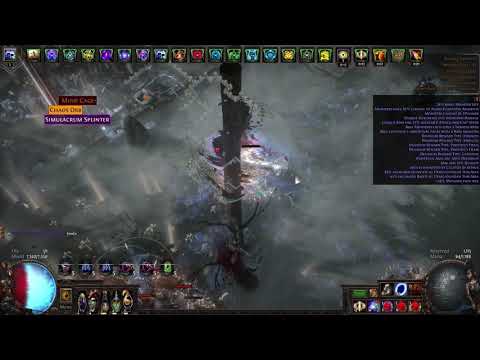 [POE 3.11 - Harvest] Scion CI Aura Stacker vs 100% Delirious Map