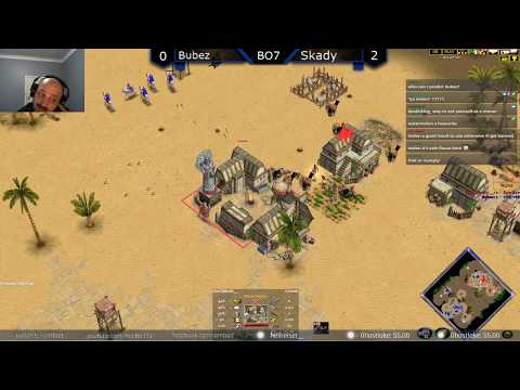 Bubez (Poseidon) vs Skady (Oranos) - Age of Mythology: The Titans (Game 3)