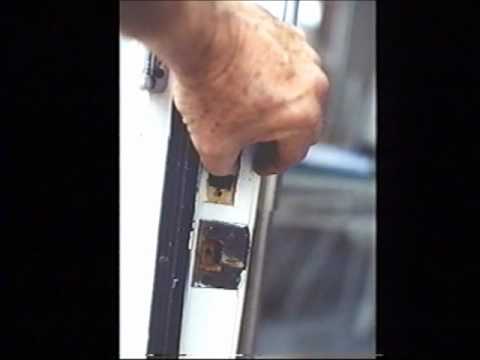 The World's Best Door Lock - The Linebacker Articulating Door Bar