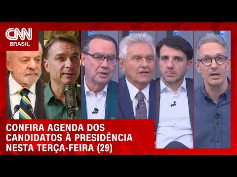 Veja a agenda dos presidenciáveis nesta terça-feira (29) | HORA H