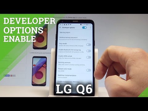 How to Allow Developer Options in LG Q6 - OEM Unlocking |HardReset.Info