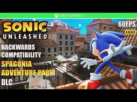 Sonic Unleashed - Spagonia Adventure Pack DLC [60FPS HDR] [XBOX SERIES X]