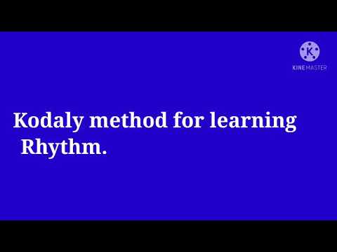 Kodaly method for learning rhythm