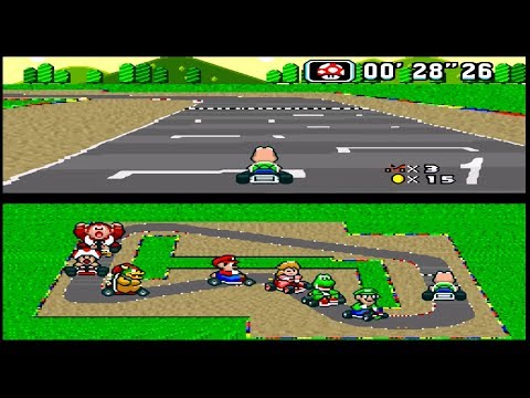 Super Mario Kart HD - Mushroom Cup - 100cc.