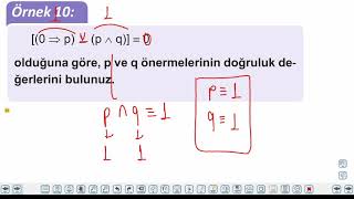Eğitim Vadisi 9.Sınıf Matematik 2.Föy Mantık Konu Anlatım Videoları