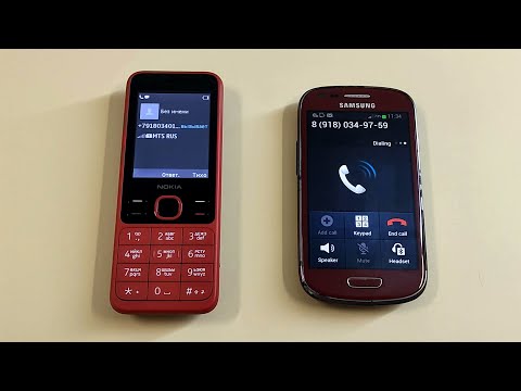 Incoming Call & Outgoing Call Samsung Galaxy S3mini vs Nokia 150