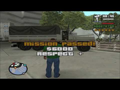 GTA: San Andreas - 6 star wanted level playthrough - Part 36
