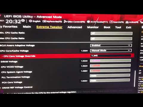 Bios settings for 10900k @ 5300MHz daily with ddr4 4600 c18 and Z490 Maximus Apex XII