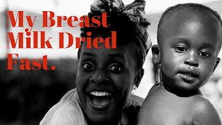 HOW TO DRY UP YOUR BREAST MILK SUPPLY (What I used to dry up my Breast Milk)/Ugandan YouTuber