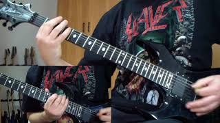 Slayer - Praise  of Death (guitar cover)