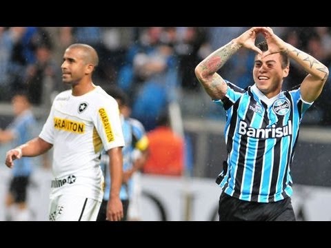 Os Gols de Gremio 2 x 1 Botafogo - Brasileirão - 14/07/2013