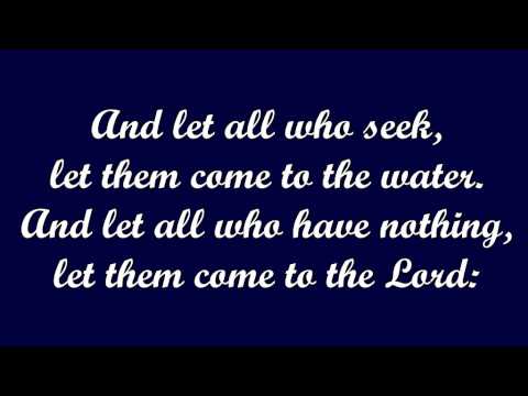 Come to the Water (John Foley, SJ)