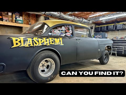 Hiding a Dry Sump Tank in My Hemi-Swapped '55 Chevy Gasser: Finnegan's Garage Ep.265