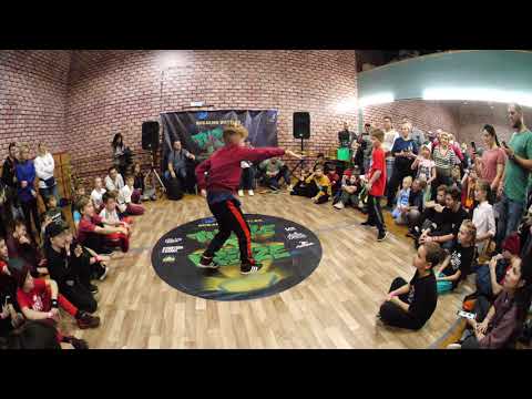 bboy Игнор vs bboy MaksOn - брейкданс чемпионат TurtleFreeze Battle