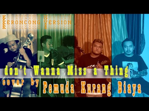 I Don't Wanna Miss a Thing - Aerosmith (cover by pemuda kurang biaya)
